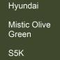 Preview: Hyundai, Mistic Olive Green, S5K.